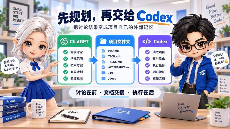 ChatGPT项目文档到Codex的开发交接流程